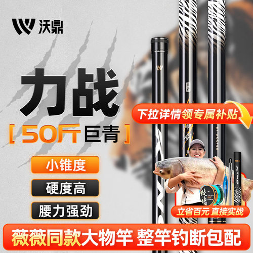 沃鼎王者神剑3代大物竿更轻更强
