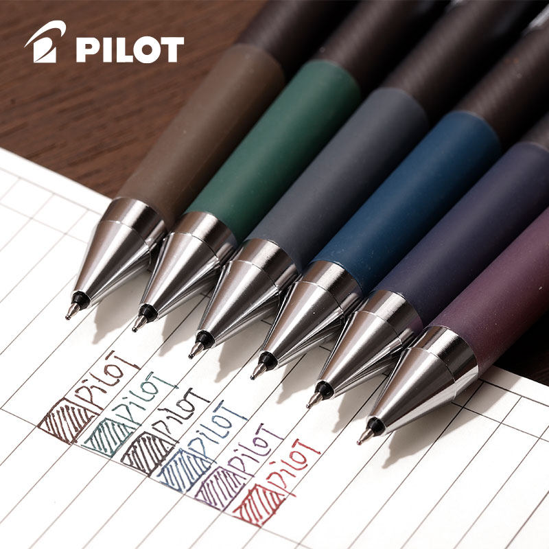 日本pilot百乐中性笔juice up复古限定闪光金属色果汁笔笔芯黑色