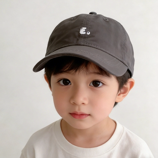 ins儿童帽子韩版刺绣宝宝棒球帽春秋2岁男孩鸭舌帽女童洋气百搭潮