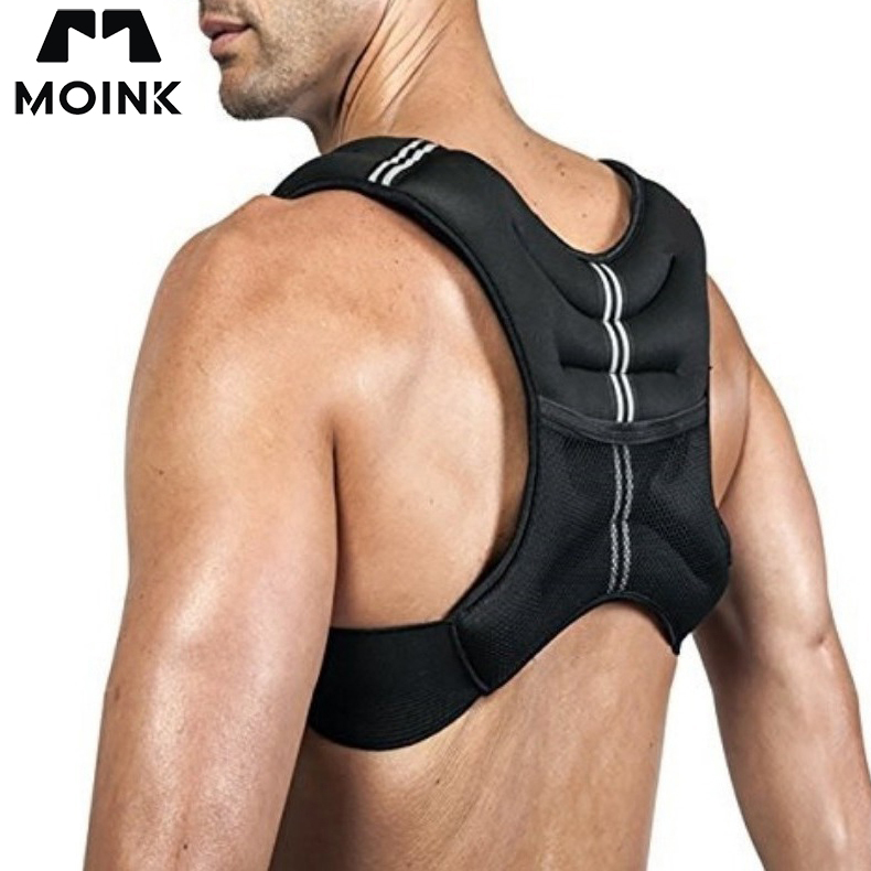 负重背心跑步装备隐形沙袋moink