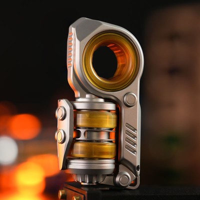 不锈钢震旦edc音叉推牌解压玩具