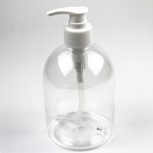 洗发水瓶500ml PET乳液分装瓶免水洗手液凝胶瓶 透明洗发水瓶定制