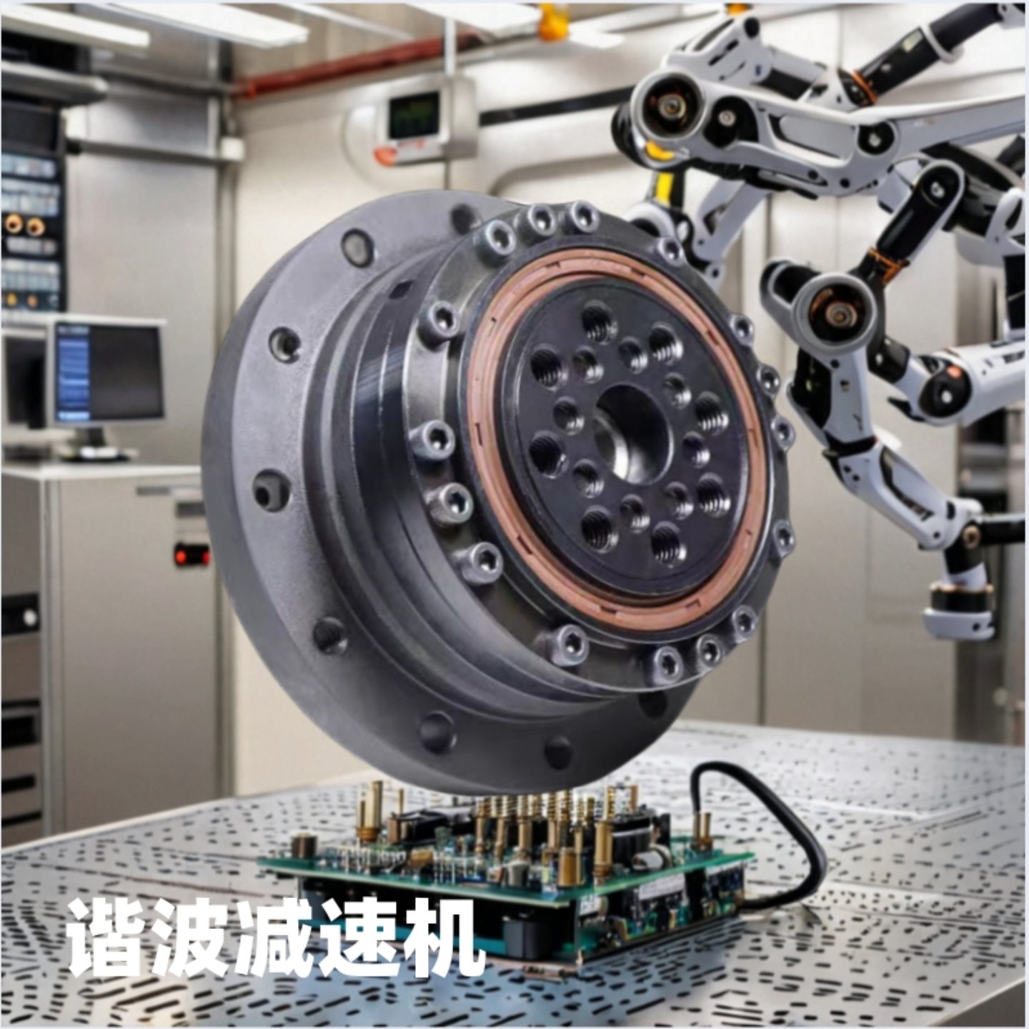 鑫械技谐波齿轮减速机伺服电机