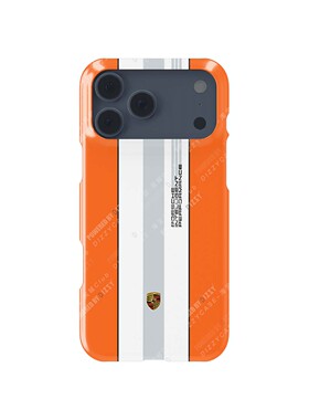 DIZZY经典保时捷911 997 GT3 R Hybrid涂装手机壳适用于苹果13PRO