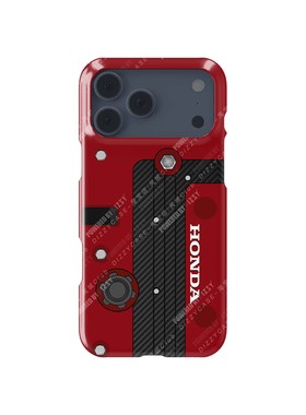 DIZZY JDM K20A红头机周边菲林手机壳 适用本田K20A TypeR思域EP3