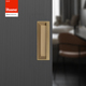 ifoono拉丝铜金嵌入式 暗藏口袋门隐形拉手开槽推拉门把手衣柜抽屉