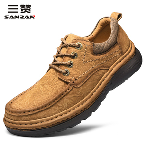 【正品保障】头层牛皮工装皮鞋