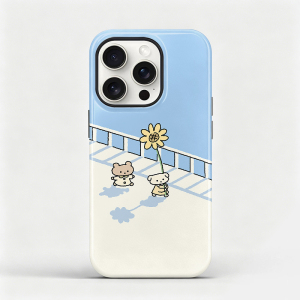 iPhone卡通插画软壳全包防摔