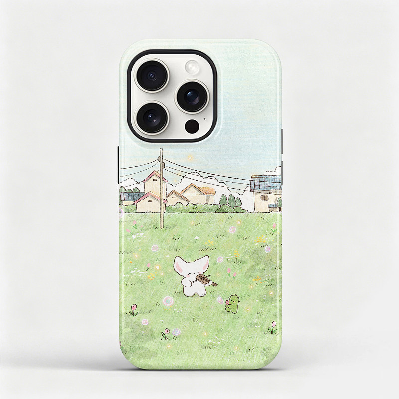 夏日适用苹果17手机壳iphone16promax卡通软壳手绘个性15创意保护套可爱14plus小清新全包防摔13磨砂磁吸壳12