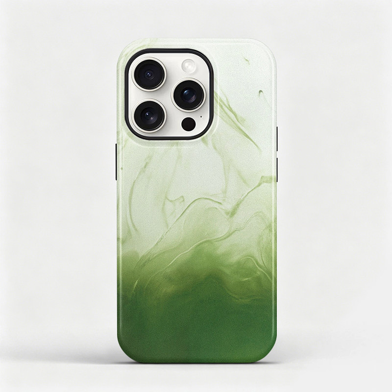 水墨渐变适用iphone16plus手机壳苹果17promax磁吸软壳华为mate80保护套小米15三星s26全包vivox300/oppox9壳