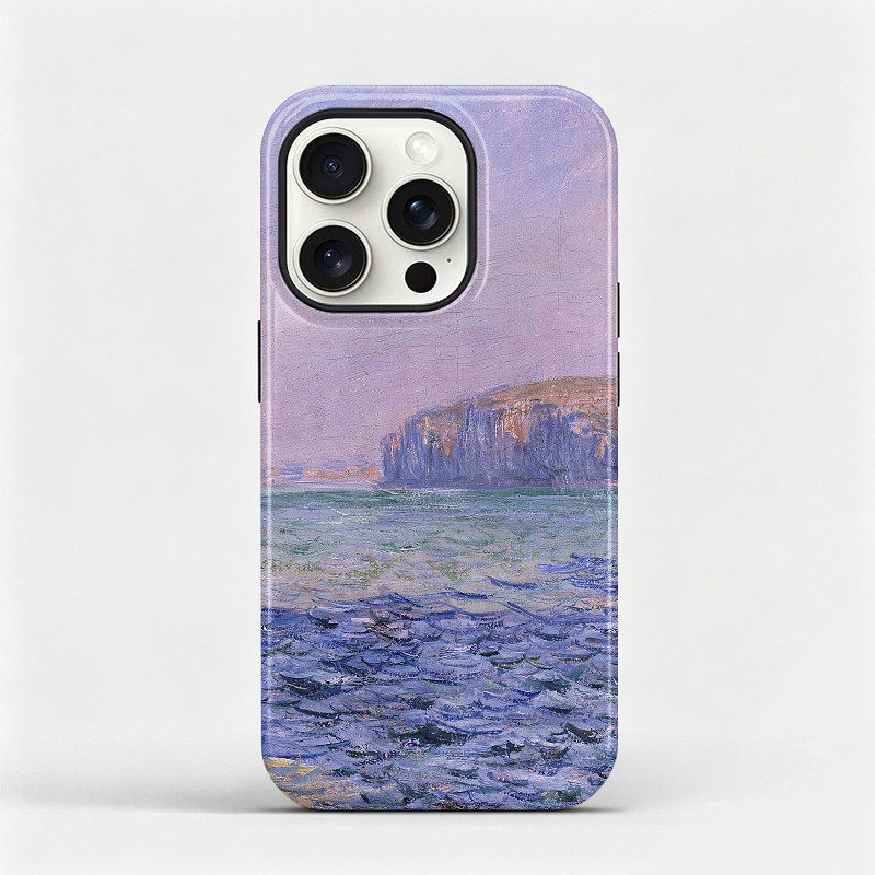 莫奈油画适用苹果16plus手机壳iphone17promax全包软壳艺术15pro防摔保护套14磨砂磁吸壳13时尚新款12轻奢11
