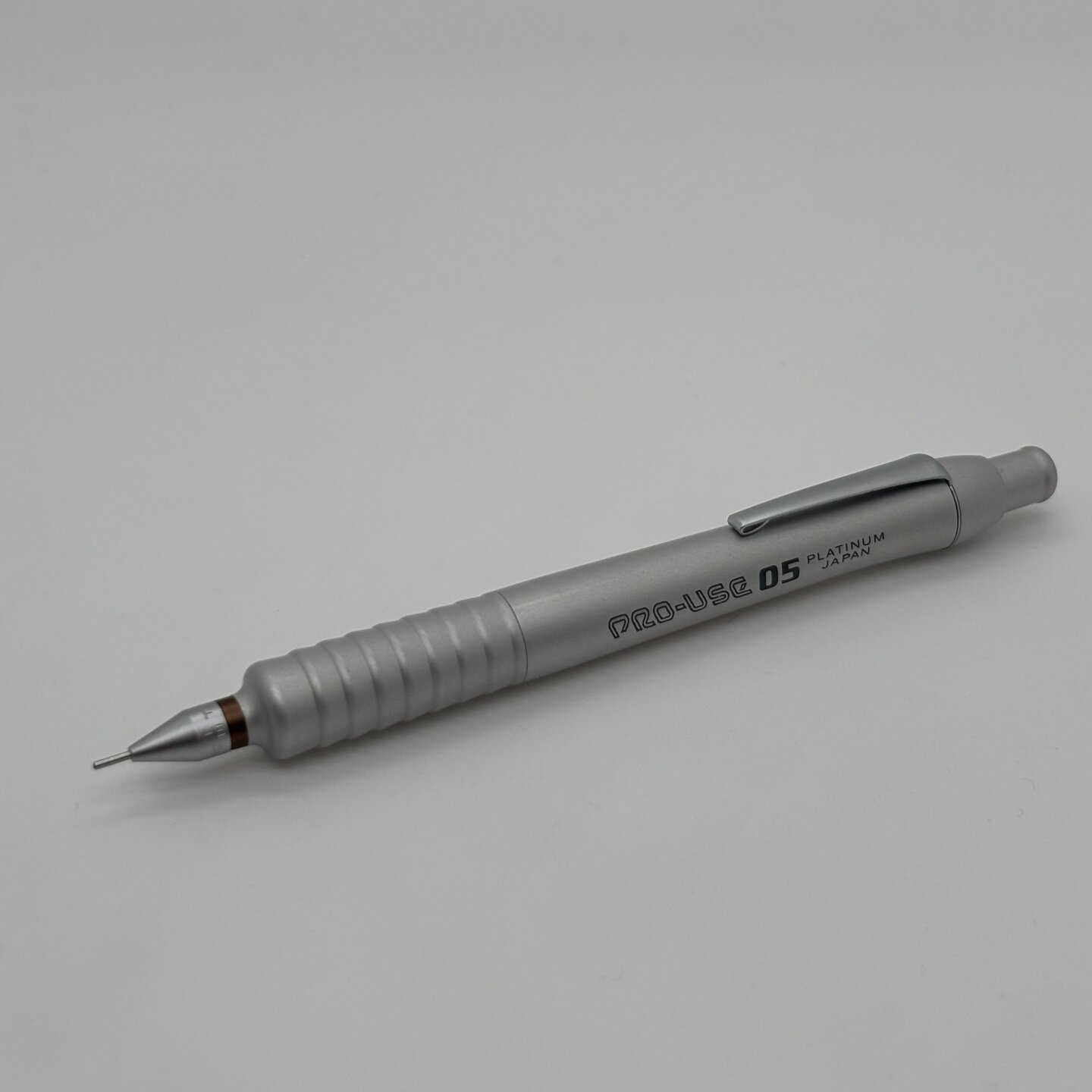 绝版老款经典日本PLATINUM白金MSD1500小胖墩粗杆自动铅笔0.5mm