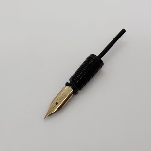 中古老款80年代日本PLATINUM白金钢笔替换尖14K金尖F尖细字