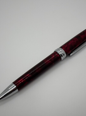 绝版老款高端PENTEL派通LANCELOT红色大理石纹重型自动铅笔0.5mm