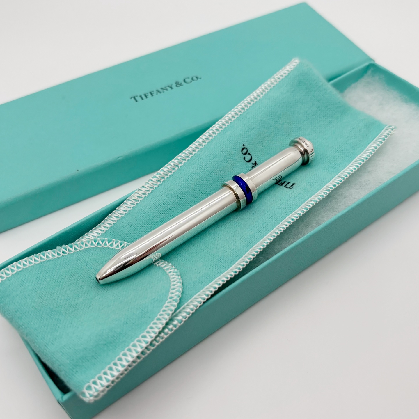 绝版极稀有TIFFANY蒂芙尼PalomaPicasso联名9cm迷你925纯银圆珠笔