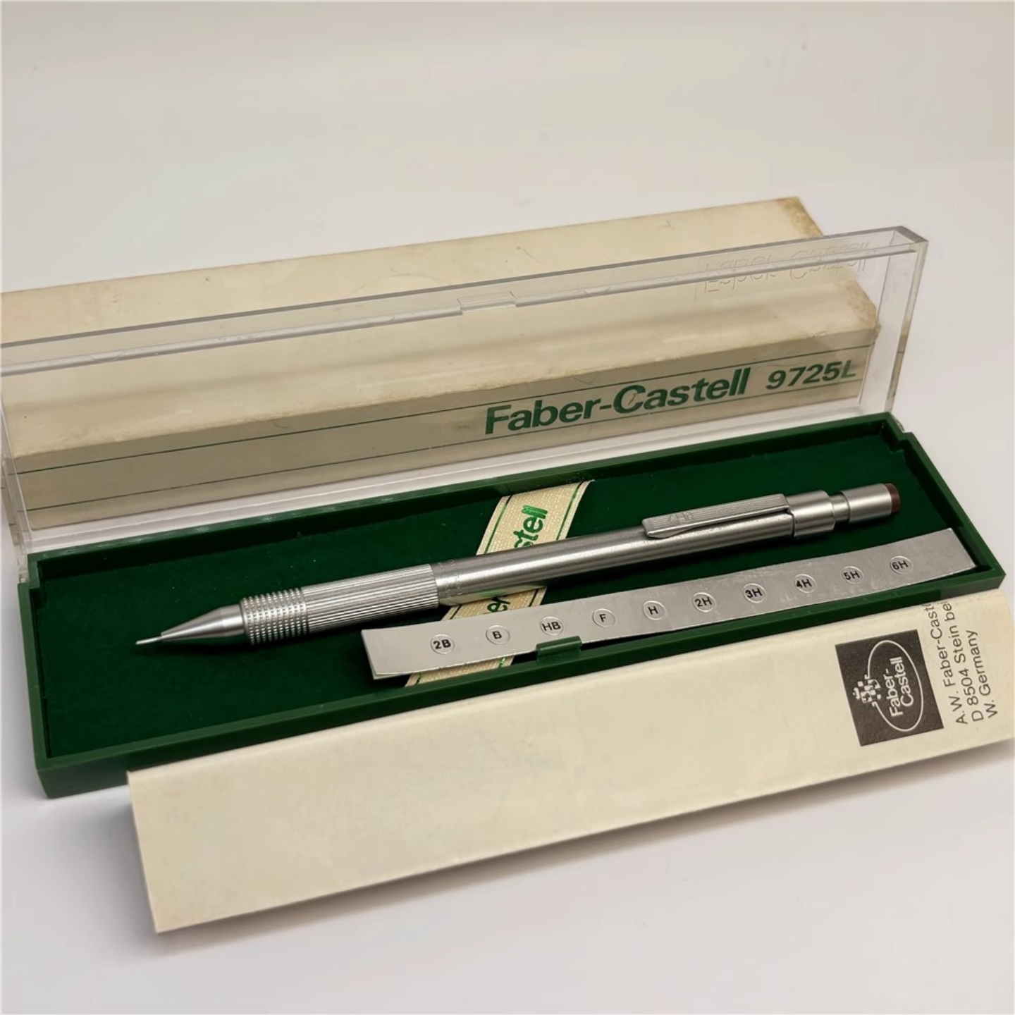 绝版老款经典FABERCASTELL辉柏嘉TKMATIC-L金属自动出芯铅笔0.5mm