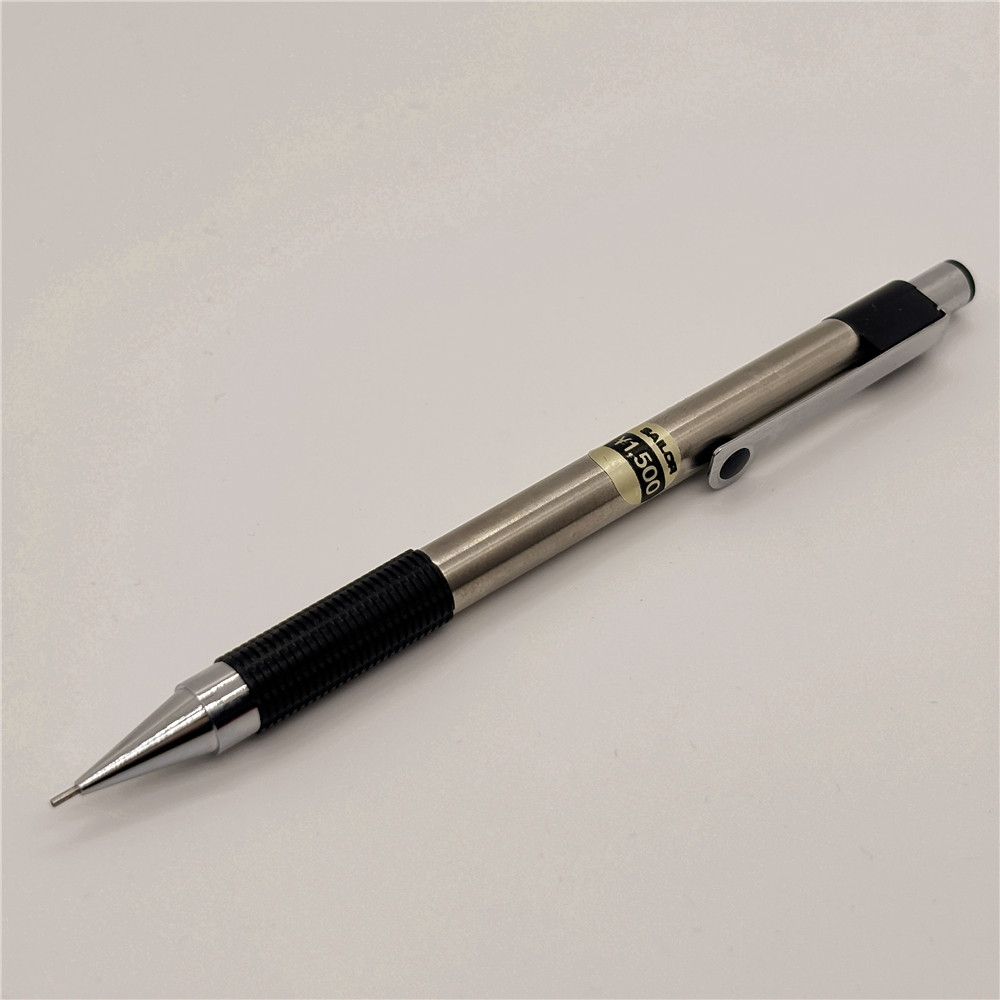 绝版老款1980年代日本SAILOR写乐F1半金属按压出芯自动铅笔0.5mm
