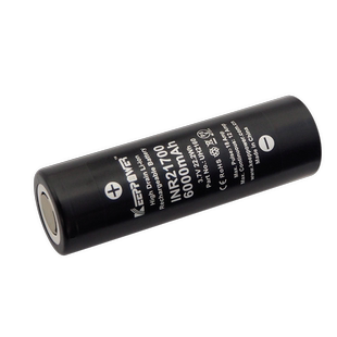 Keeppower IMR21700 6000mAh 10A放电动力电池 UH2160 大容量电池