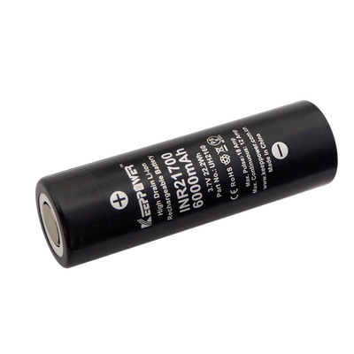 Keeppower IMR21700 6000mAh 10A放电动力电池 UH2160 大容量电池