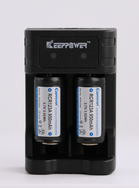 新品2槽14280/15270/16340/ RCR123A /RCR2/18350 锂电池充电器