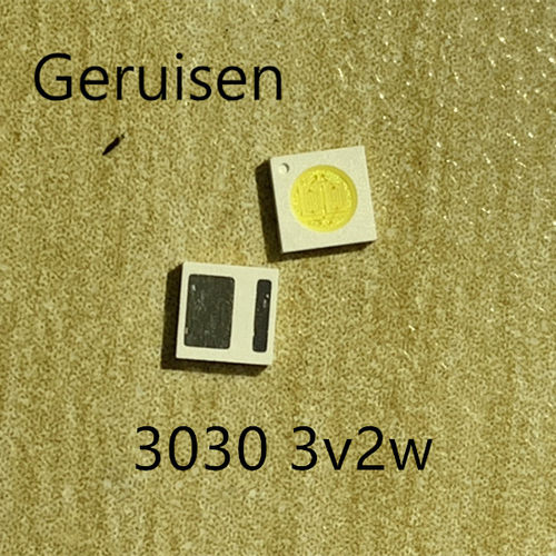 适用海信LED液晶电视背光灯条灯珠 3030  2W 3V emc 冷白光