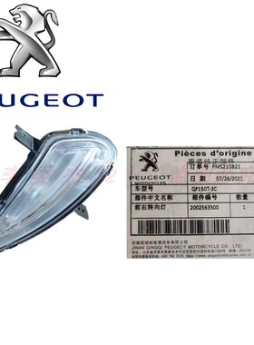 标致摩托水冷风冷姜戈转向灯