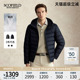 轻量防风保暖轻薄连帽款 SCOFIELD男25年秋冬新品 羽绒服男 鹅绒