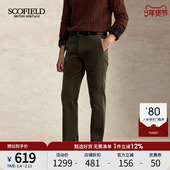 25年秋冬新品 时尚 百搭灯芯绒男士 SCOFIELD男装 宽松直筒舒适休闲裤