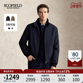 SCOFIELD男装 立领保暖棉服 型短款 25年秋冬新品 通勤哈灵顿夹克版