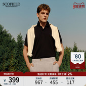 简约宽松纯色短袖 休闲T恤POLO衫 夏季 新款 凉感 SCOFIELD男士