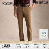 隐藏橡筋腰 休闲潮流直筒长裤 SCOFIELD男士 新款 休闲裤 25年秋季
