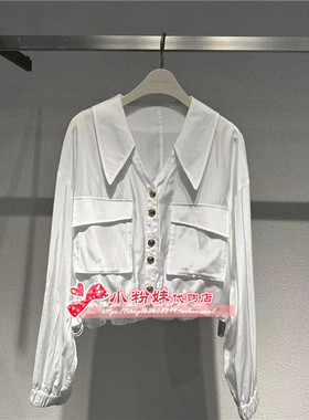 A1BBD3202女2023秋季新款翻领外套A1BBD320281