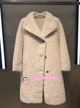 A1ADF4506女装2025冬专柜正品新品质羊毛长外套A1ADF4506M1-2299