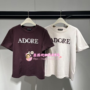 短袖 A3CNF3360 女装 2025秋专柜正品 A3CNF3360M9 T恤A3CNF336069