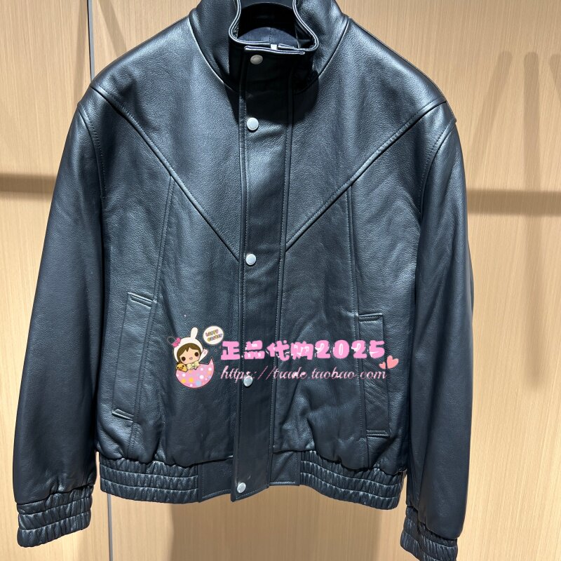 立领皮衣G26X124023000-3699