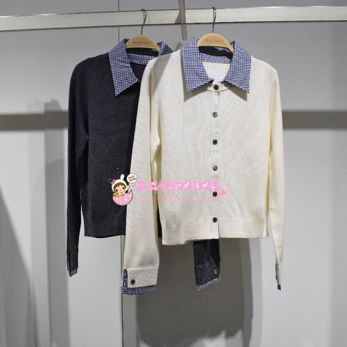 A1EDF4173 女装2025冬专柜正品新款线开衫A1EDF4173M3-699