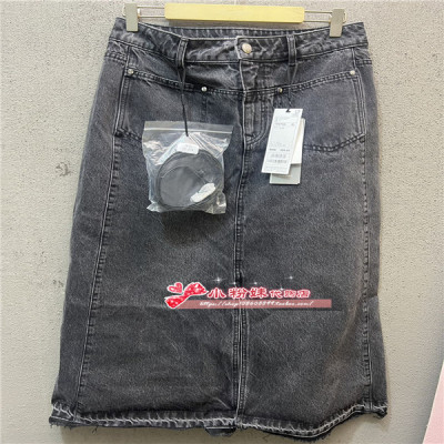 A1HFE4179女装2024冬牛仔长裙A1HFE4179L5