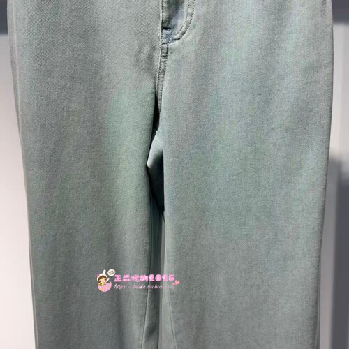A1HAG2273 女装2026夏专柜正品新款牛仔长裤 A1HAG227342-599