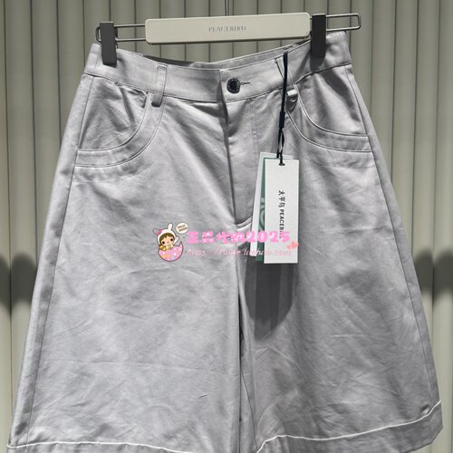 A1GCF3P31-499 女装2025秋专柜正品新款休闲中短裤A1GCF3P31