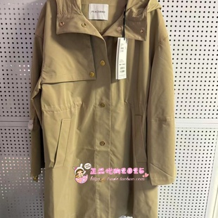 A1BEE3474女装 2024秋连帽风衣A1BEE347472