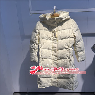 收腰羽绒服A1ACE432R 长款 A1ACE432R32女装 2024冬专柜正品