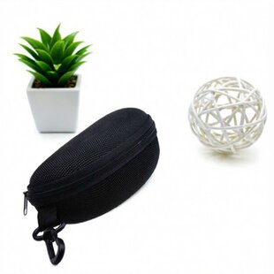 太阳镜盒子墨镜盒复古2026大款男女款韩国便携男抗压拉链眼镜盒