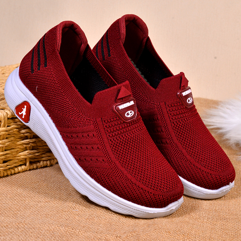 中老年健步鞋透气弹力妈妈鞋