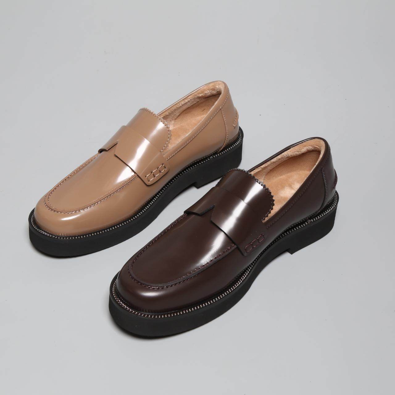 巴黎 保暖内加绒开珠边皮泡化鞋底鞋乐福鞋豆豆鞋女鞋单鞋,女鞋,乐福鞋（豆豆鞋）,淘宝优惠券,粉丝福利购,淘宝优惠卷