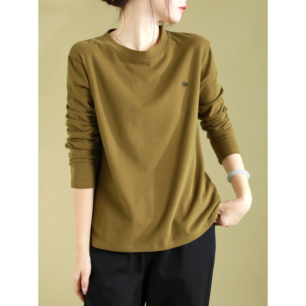 短袖T恤女2023秋季新款