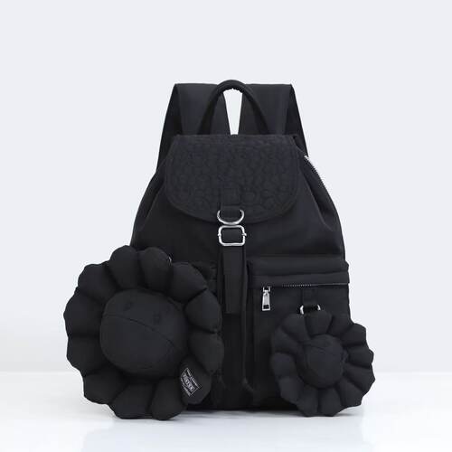 潮牌太阳花轻便大容量双肩背包