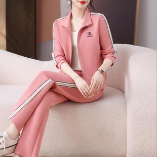 老中年式春款821129秋外套女洋气妈妈秋装新品牌套装大码上衣