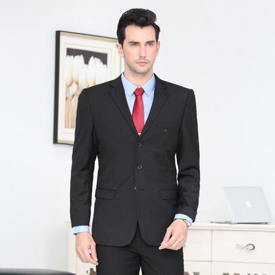 冬新款西韩服版商务男女同款修身正装套装办公HCB室白领职业装秋