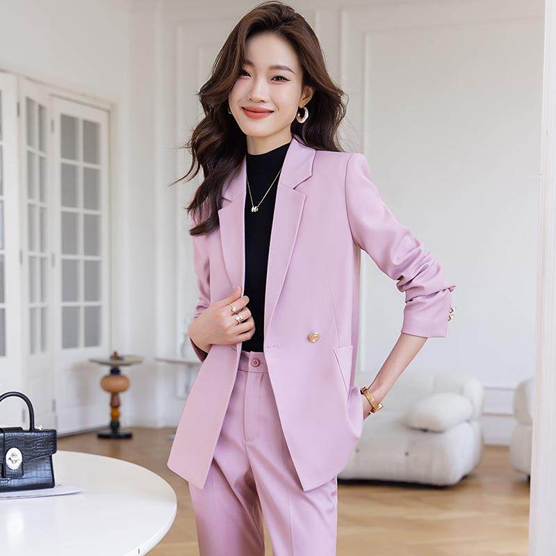 气跨境货源新款咖色西外套装女时尚气质御姐范质显瘦YJR82219小西,女装/女士精品,西装,淘宝优惠券,粉丝福利购,淘宝优惠卷