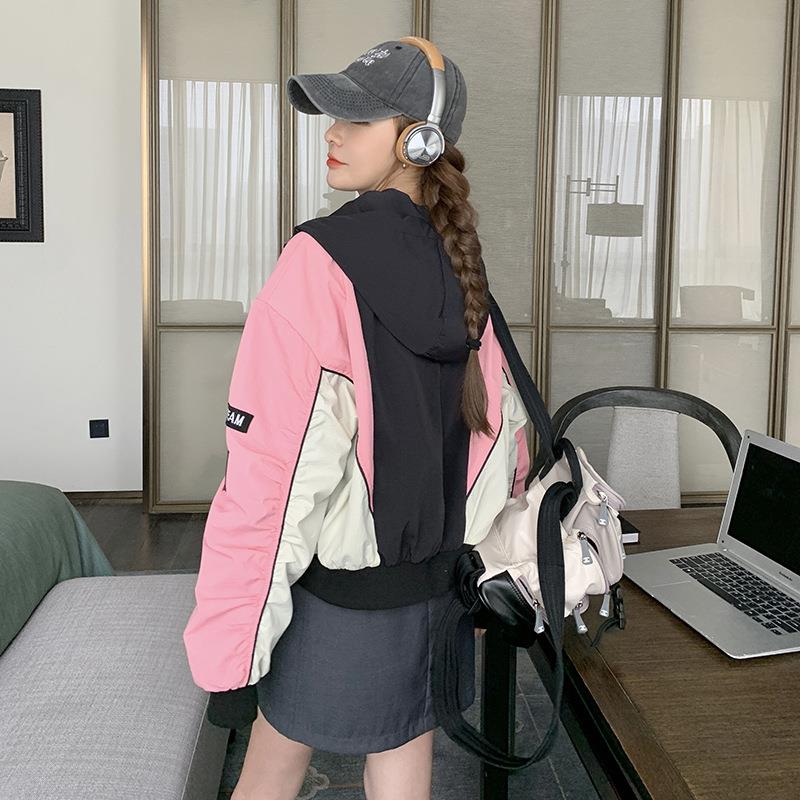 年春装B166FN26新款又减龄百舒适亲肤休闲提秋升品搭质显瘦连帽外